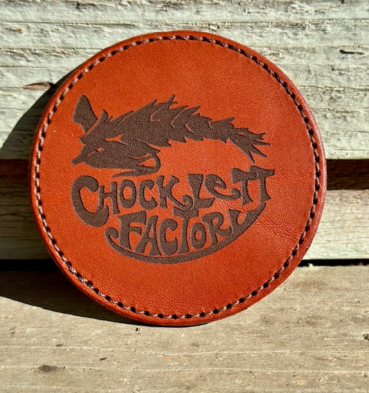 Leather “Change Your Game” Coasters