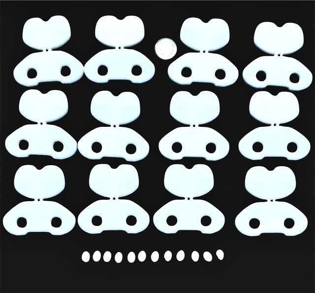 BULK 12 PACK DIY BAITFISH SLIDER HEADS