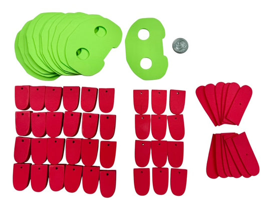 BULK 12 PACK DIY BAITFISH POPPER HEADS